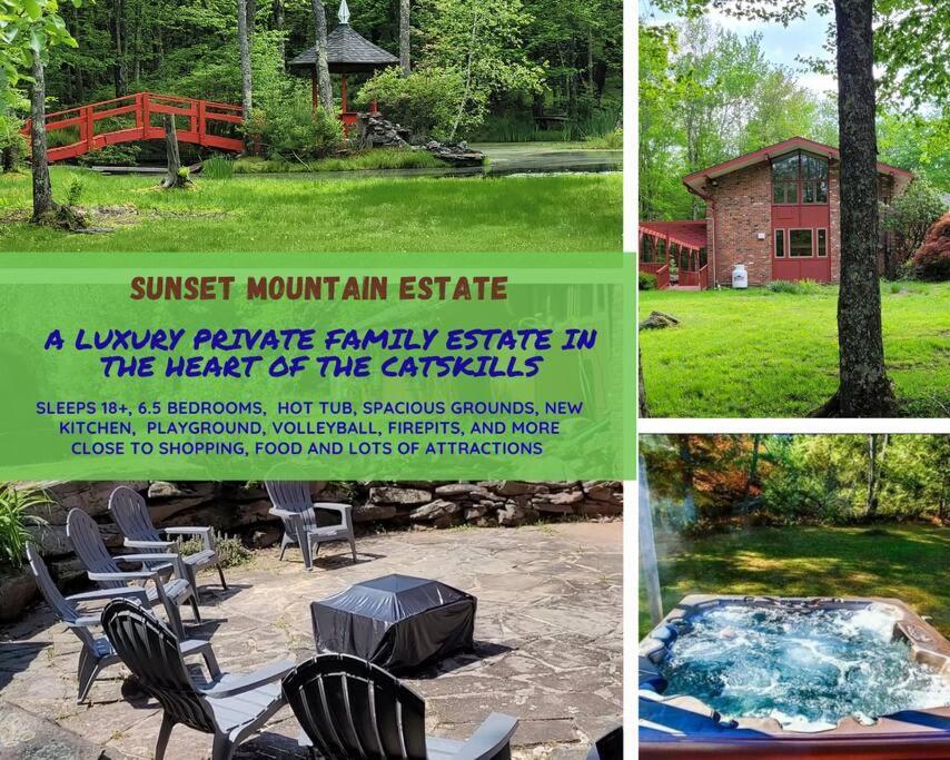 Sunset Estate In The Catskills Монтиселло Экстерьер фото